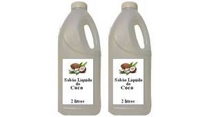 Formula de sabão liquido de coco