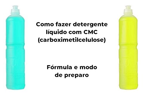 Como fazer detergente líquido com CMC (carboximetilcelulose)