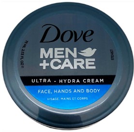 Hidratantes corporais masculinos - Creme Hidratante Dove Men + Care Ultra